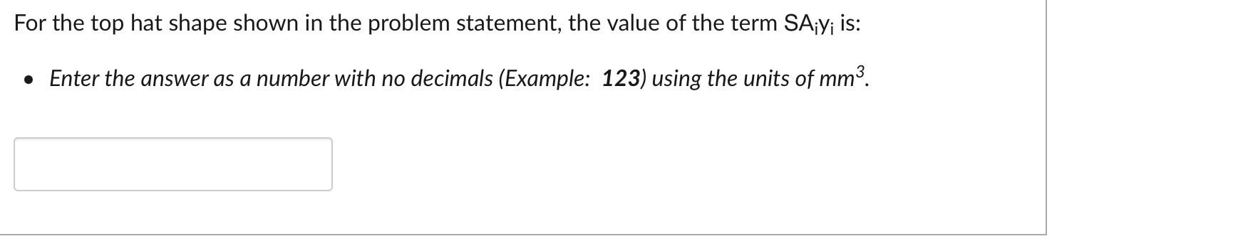 For parts (a) - (d), use the top hat shape shown in | Chegg.com