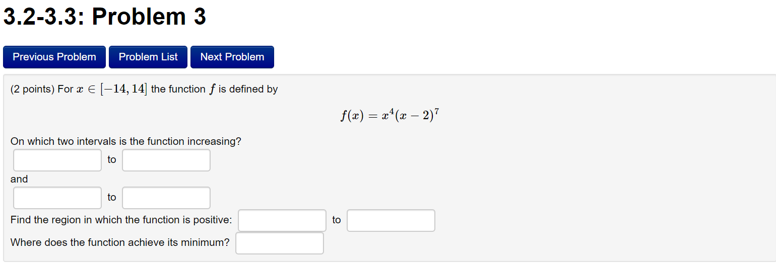 Solved 3.2-3.3: Problem 3 Previous Problem Problem List Next | Chegg.com