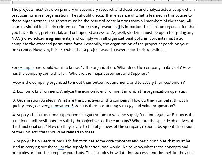 Solved I need a corporate questionnaire regarding supply