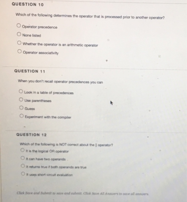 Solved QUESTION 1 Which Of The Following Is NOT Correct Of | Chegg.com