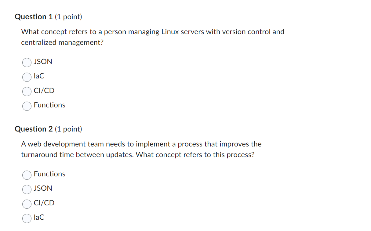 Solved what concept refers to a person managing linux chegg