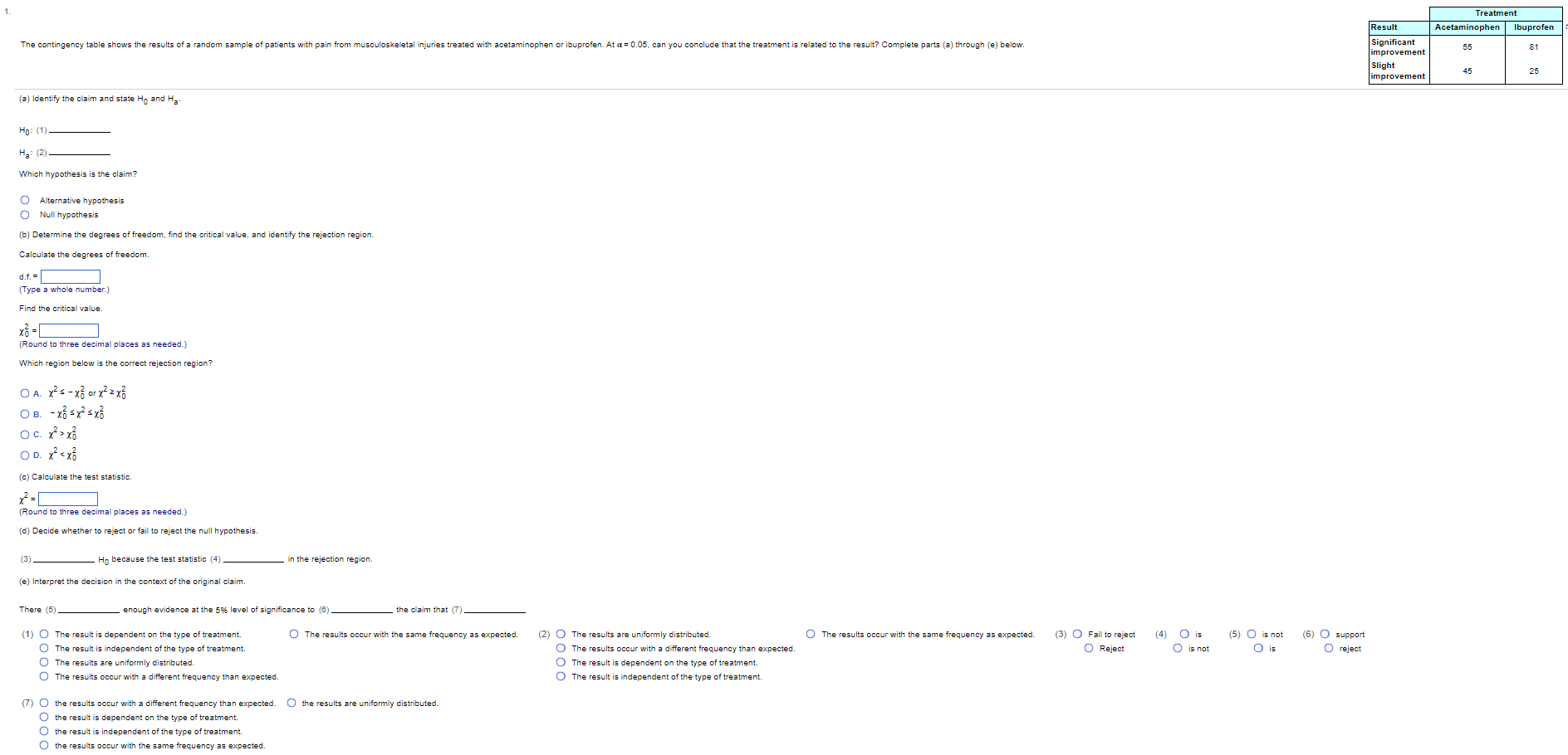 Solved (a) Identify the claim and state H0 and Ha. | Chegg.com