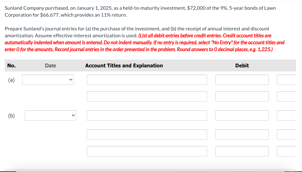 Solved Sunland Company purchased, on January 1,2025 , as a