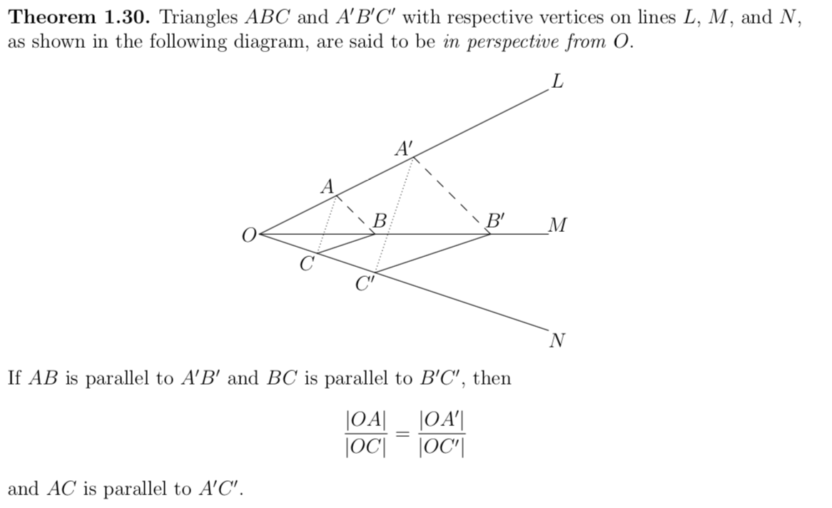 Solved Theorem 1.30. Triangles ABC And A'B'C' With | Chegg.com