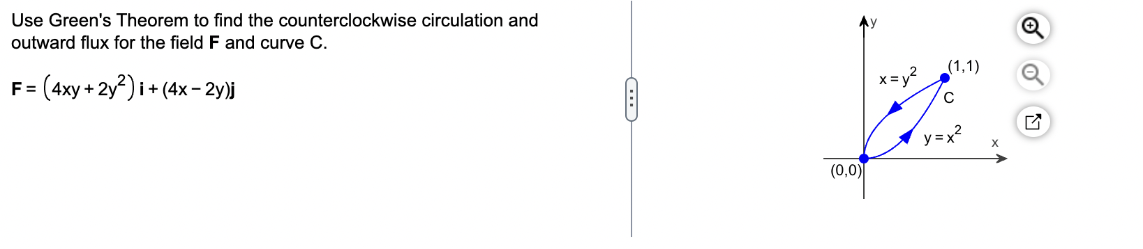 Solved Use Green's Theorem to find the counterclockwise | Chegg.com