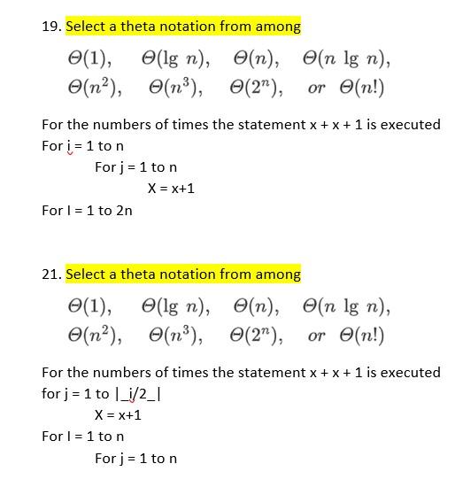 Solved For The Numbers Of Times The Statement X+x+1 Is | Chegg.com