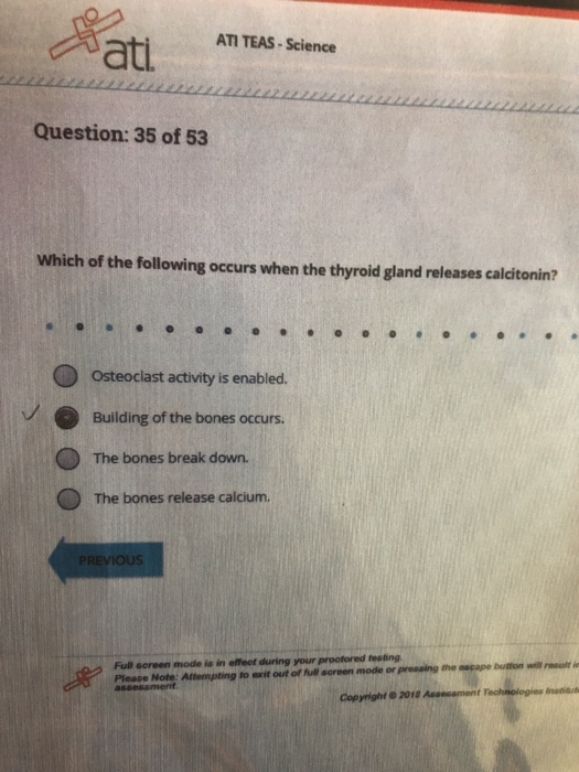 Solved: Which If The Following Occurs When The Thyroid Gla... | Chegg.com