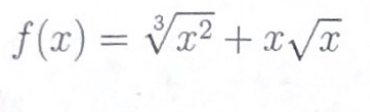 f x )= sqrt 3x 2