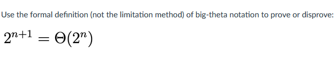 Solved Use the formal definition (not the limitation method) | Chegg.com