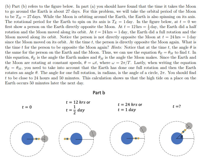 Solved (b) Part (b) Refers To The Figure Below. In Part (a) | Chegg.com