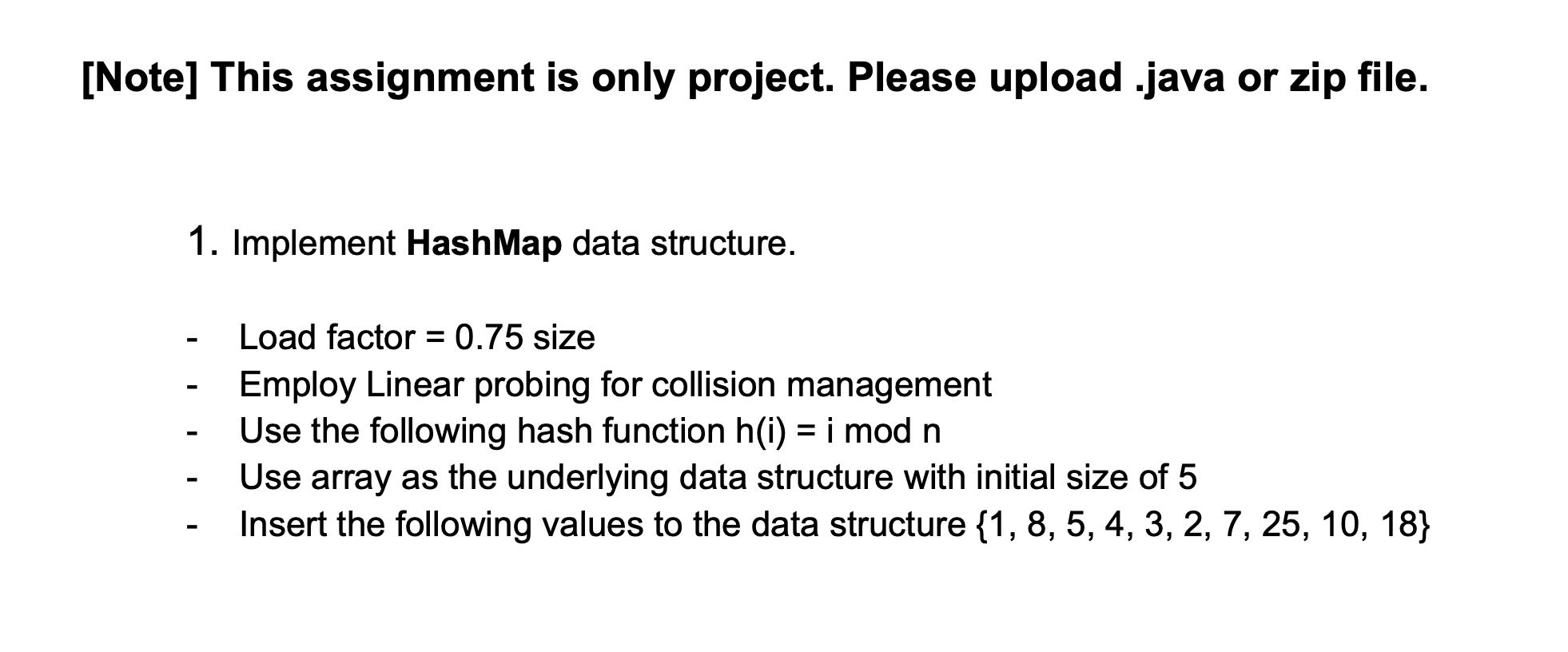 Solved [Note] This assignment is only project. Please upload