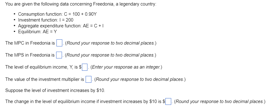 Solved You are given the following data concerning | Chegg.com