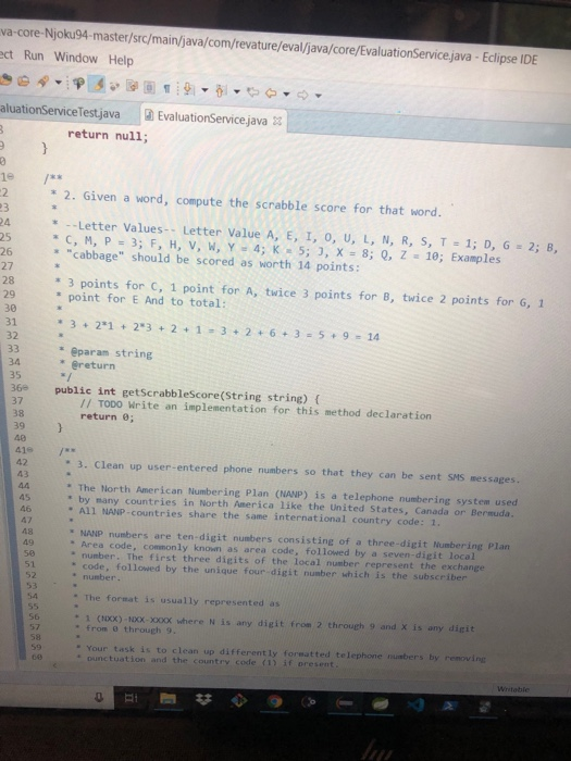 Solved Va Core Njoku94 Master Src Main Java Com Revature Chegg Com
