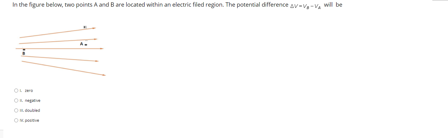 Solved In the figure below, two points A and B are located | Chegg.com