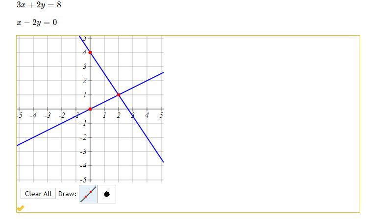 x 2y 3 2x 3y 8 0