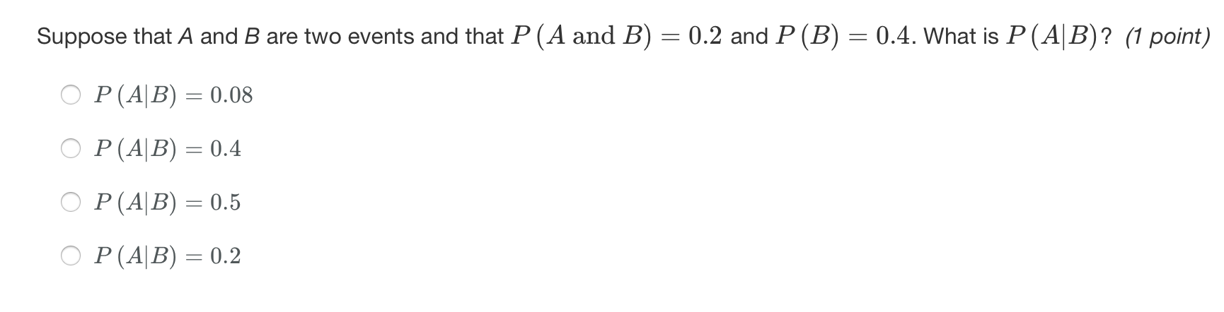 Solved Suppose that A and B are two events and that P (A and | Chegg.com