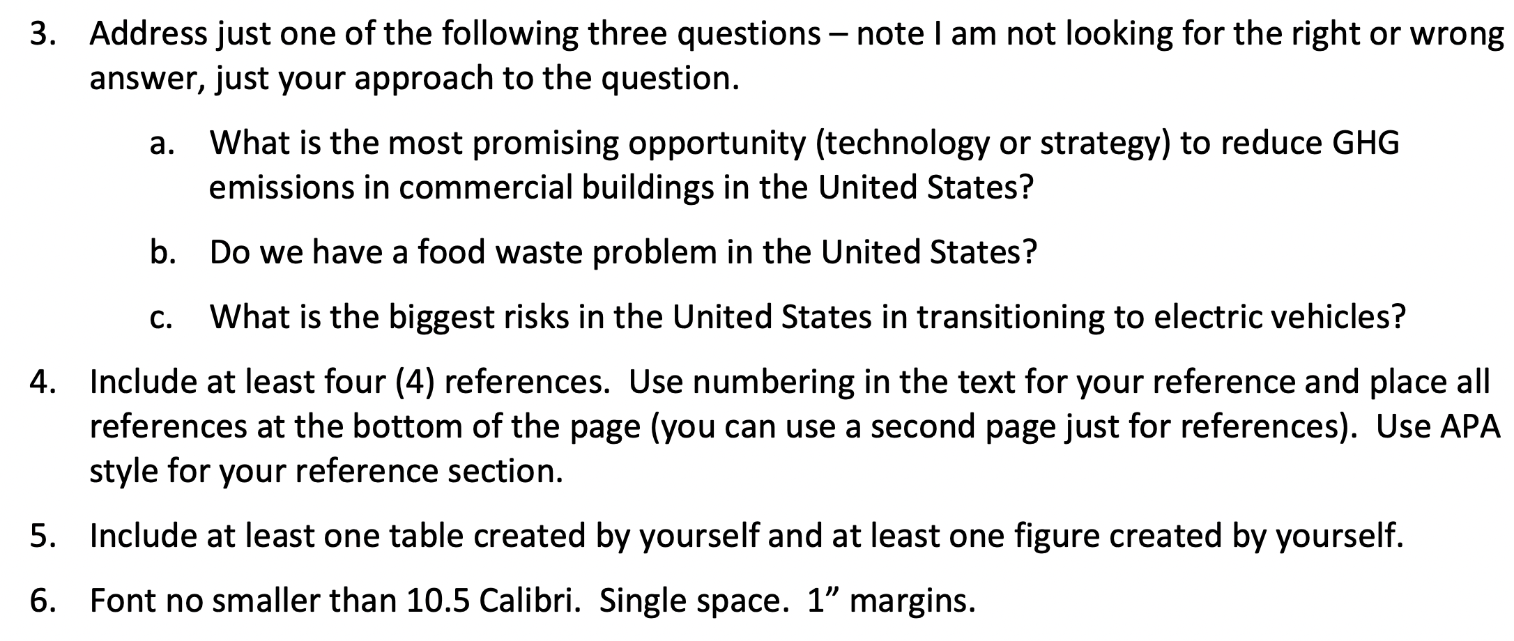 Solved 3. Address just one of the following three questions | Chegg.com