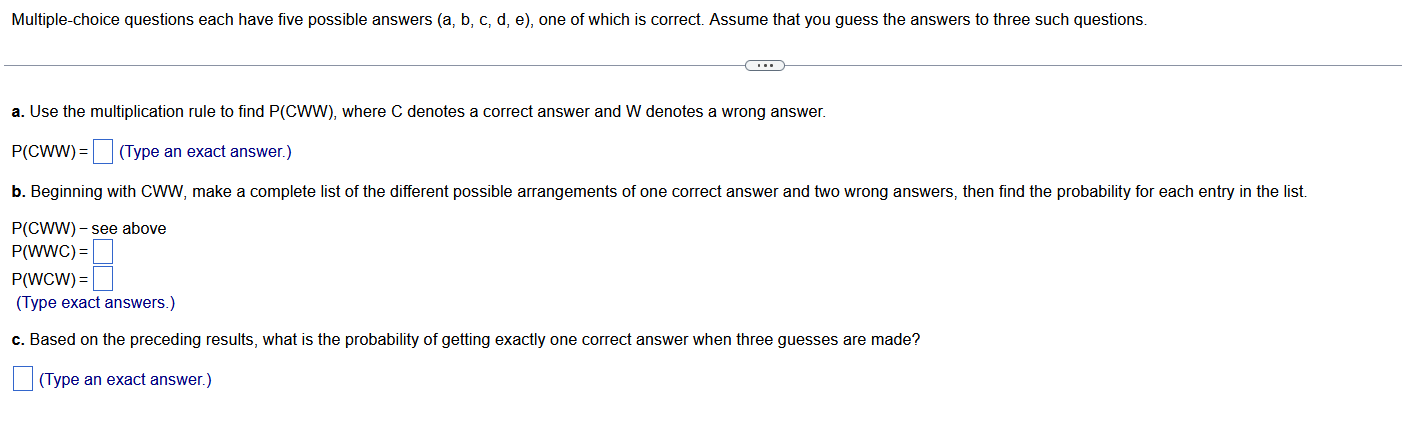 Solved Multiple-choice questions each have five possible | Chegg.com