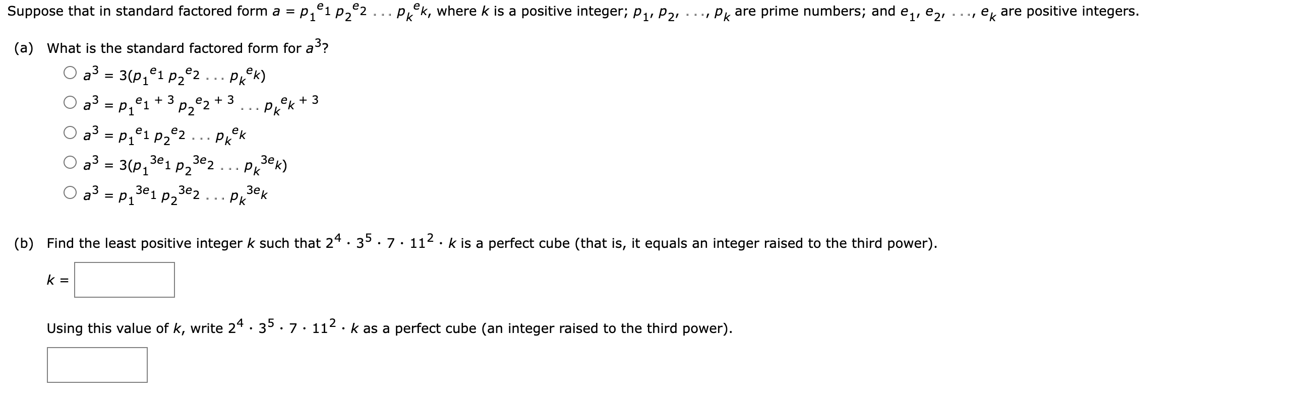 solved-suppose-that-in-standard-factored-form-chegg