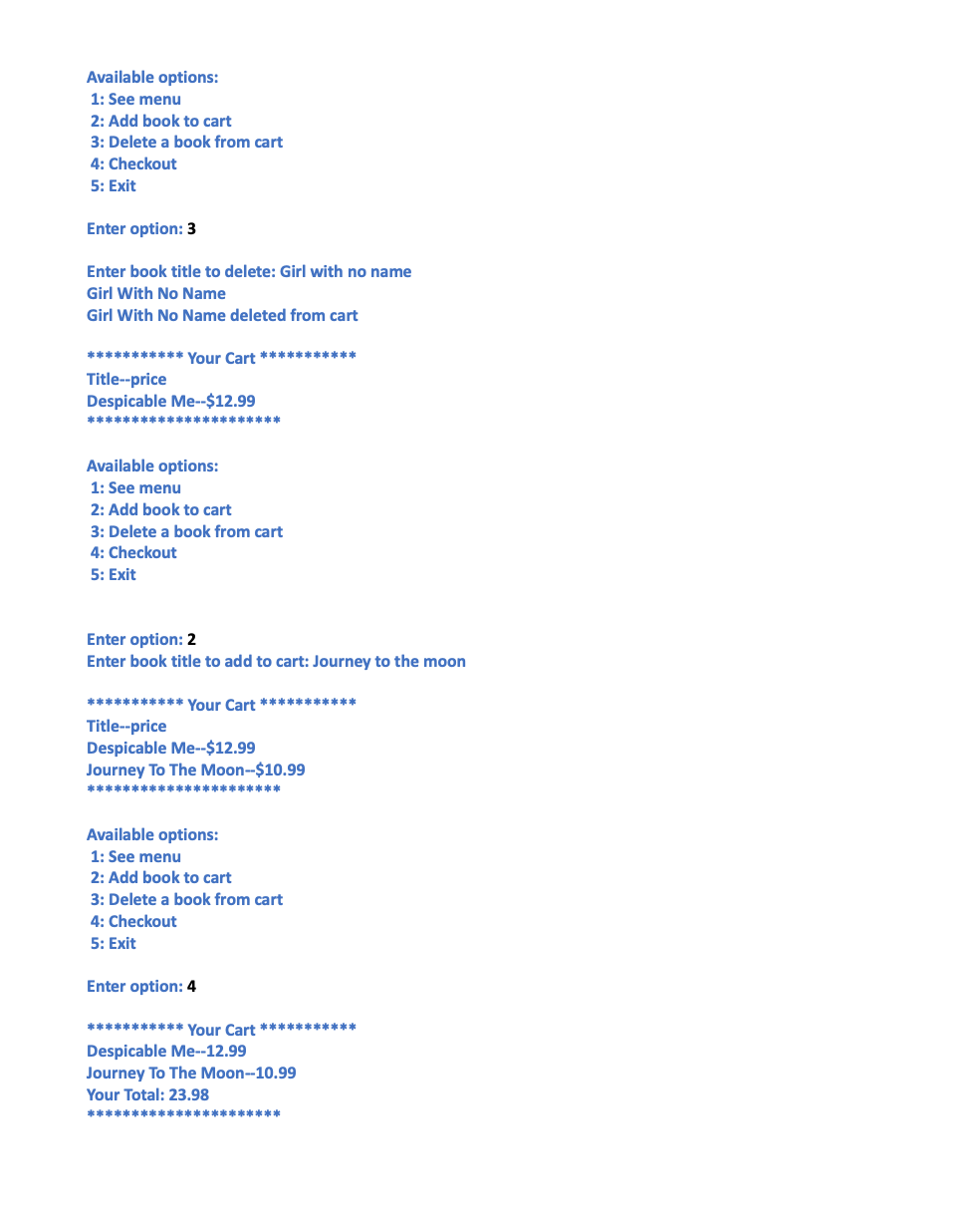 Solved Problem description: Write a python application to | Chegg.com