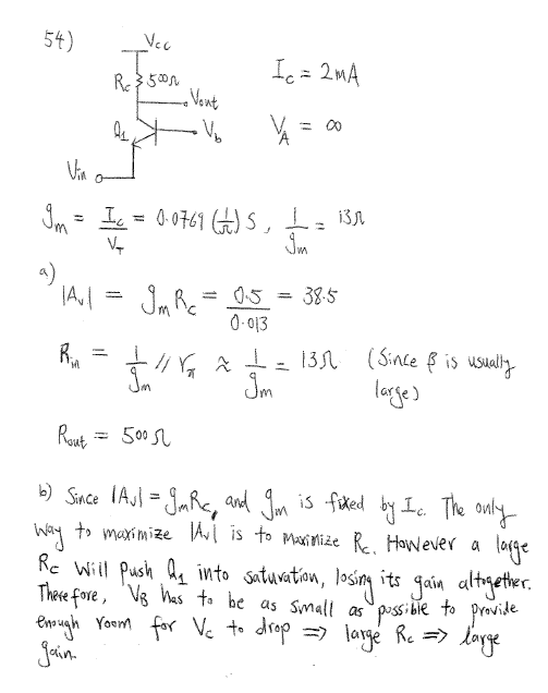 Solved 5.54 Here is my solution, I wanted to check to see | Chegg.com