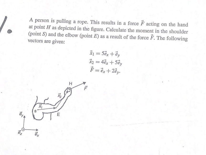 Solved A person is pulling a rope. This results in a force | Chegg.com