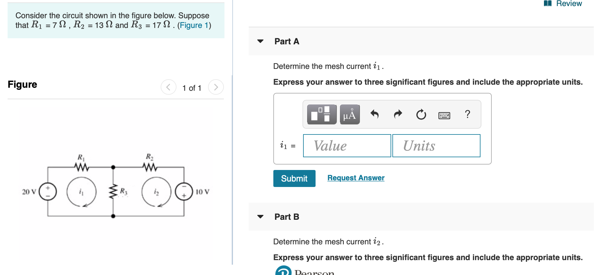 Solved Review Consider The Circuit Shown In The Figure | Chegg.com