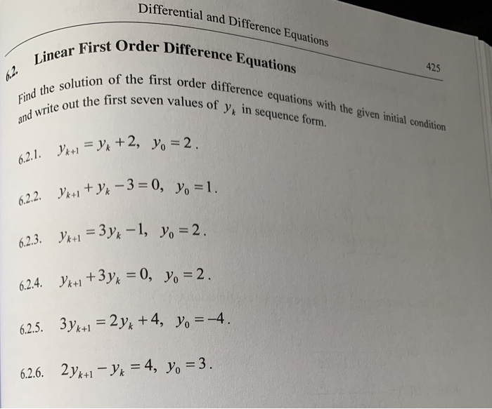 Solved Differential and Difference Equations rder Difference | Chegg.com