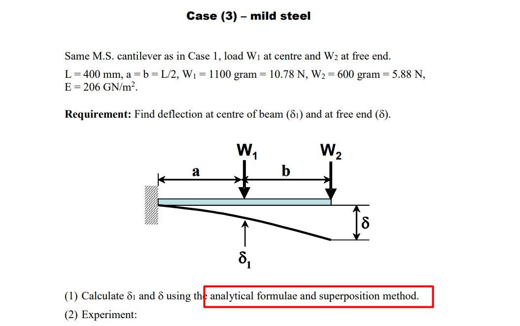 Solved For case 3 can you show steps for solving using | Chegg.com