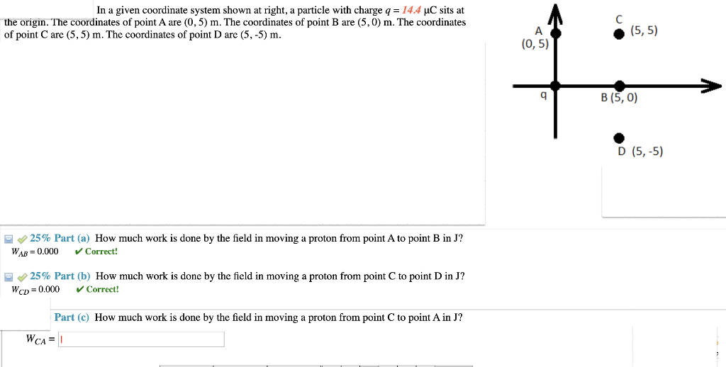 Solved In A Given Coordinate System Shown At Right, A | Chegg.com