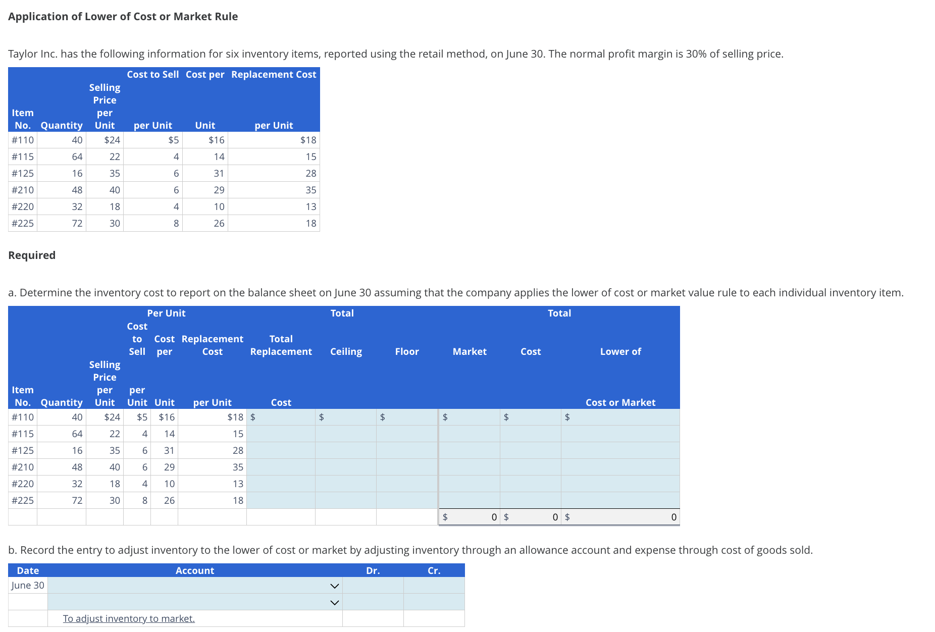 solved-application-of-lower-of-cost-or-market-rule-taylor-chegg