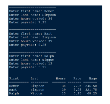 Solved Please write a C program to collect and display | Chegg.com