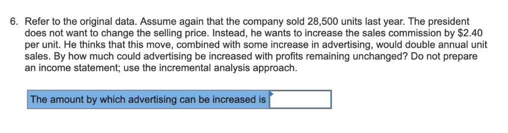 5. Refer to the original data. Assume that the | Chegg.com