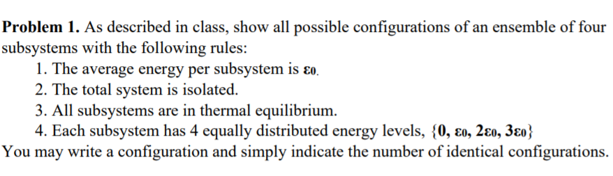 Solved Problem 1. As described in class, show all possible | Chegg.com
