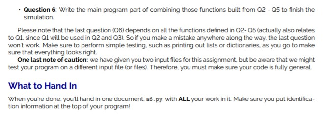 Solved Overview Simulation is widely used in science, | Chegg.com
