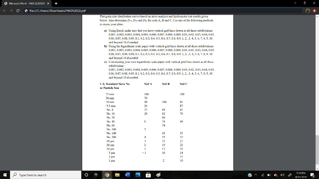 Solved Microsoft Word - HW2 (2).DOCX X + I X | Chegg.com