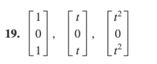 Solved In Problems 13-19, determine whether the given vector | Chegg.com