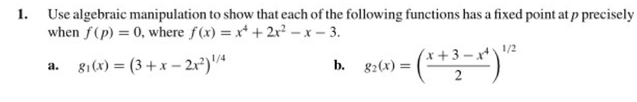 Solved . Use algebraic manipulation to show that each of the | Chegg.com