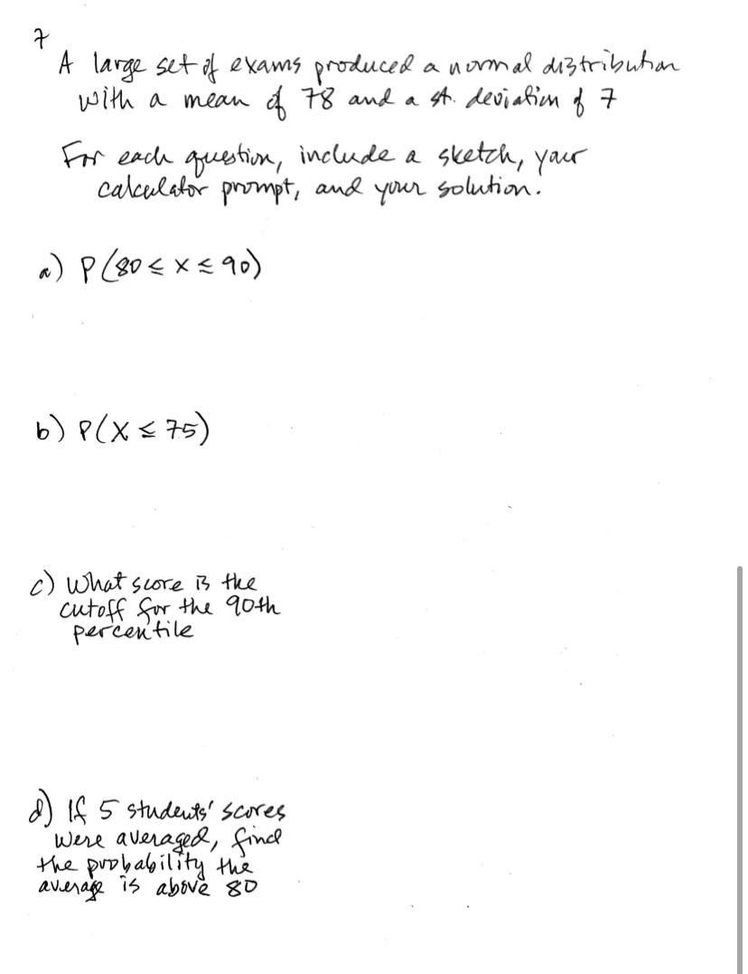 solved-a-a-large-set-of-exams-produced-a-normal-distribution-chegg