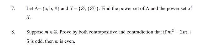 Solved 7. Let A= {a, B, #) And X= {0, {@}}. Find The Power | Chegg.com