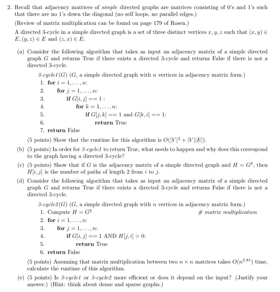 Solved Please answer 2A and 2B in detail | Chegg.com