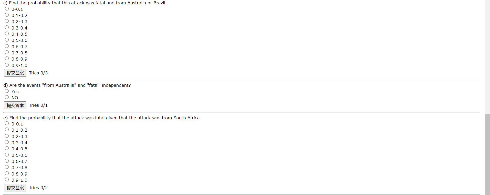 Solved The International Shark Attack File, maintained by