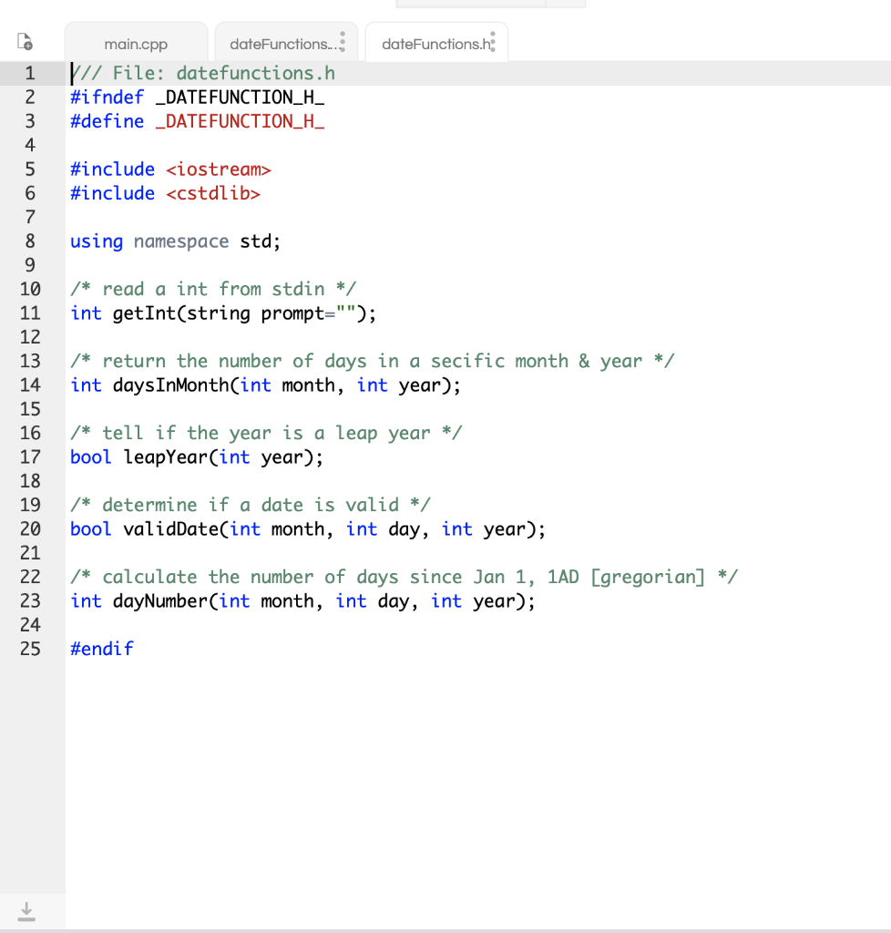 Solved I need help making a code in C++ that uses these | Chegg.com