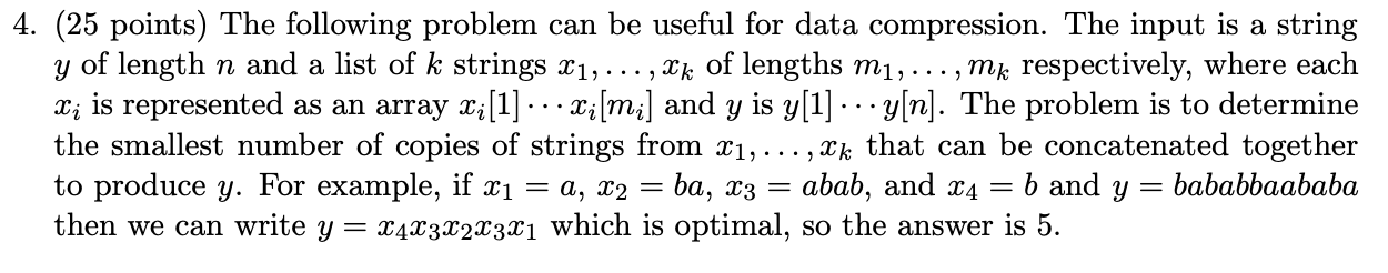 This is for an Introduction to Algorithms course, so | Chegg.com