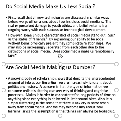 Solved Social Media Defined Social media have altered the | Chegg.com