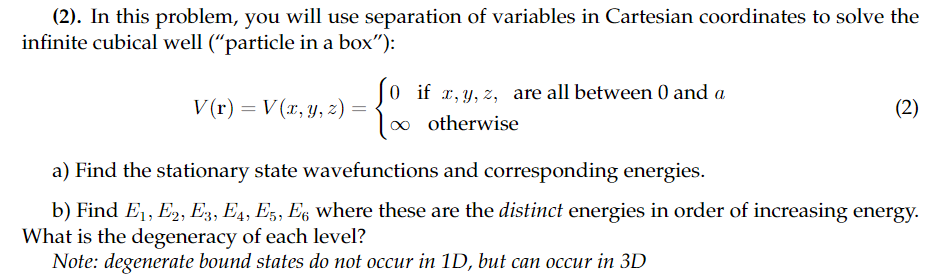 Solved (2). In This Problem, You Will Use Separation Of | Chegg.com