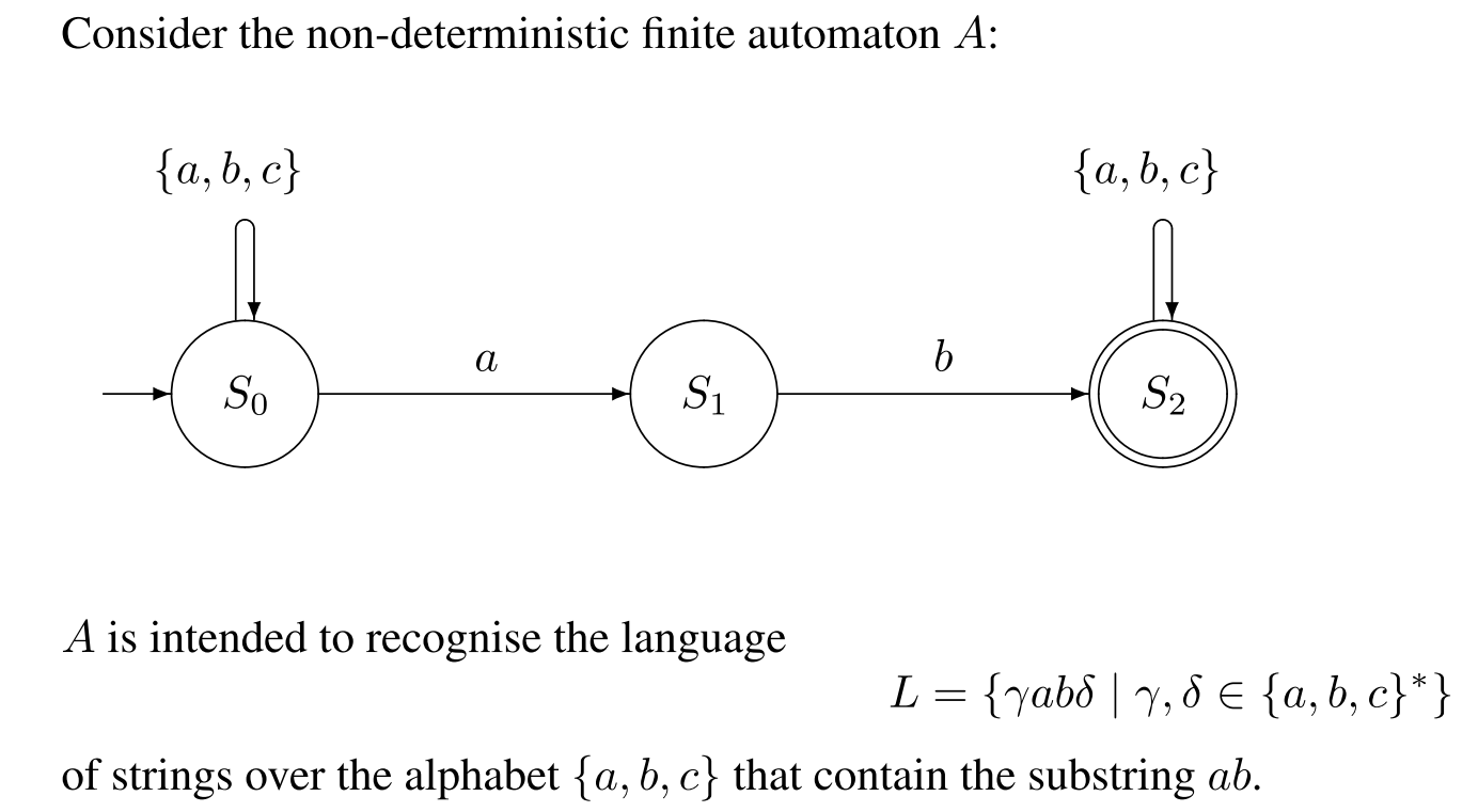 define deterministic finite automaton