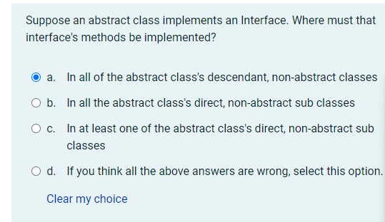 What to choose between abstract class and interface if…