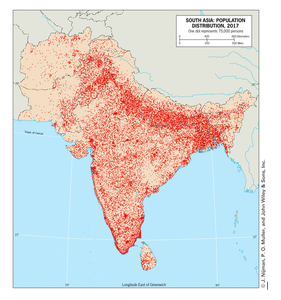 1967 Population Density Map Of Asia Asia Map Map Asia - vrogue.co