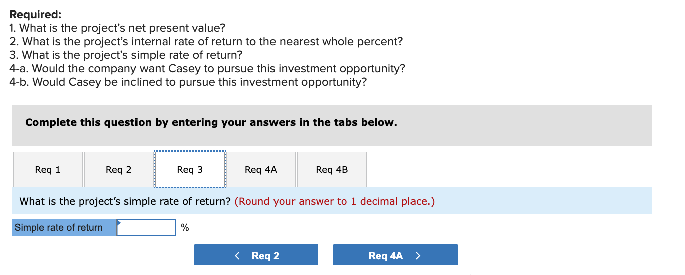 Solved Problem 12-17 (Algo) Net Present Value Analysis; | Chegg.com